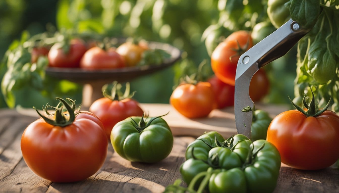 Harvesting and Enjoying Tomatoes