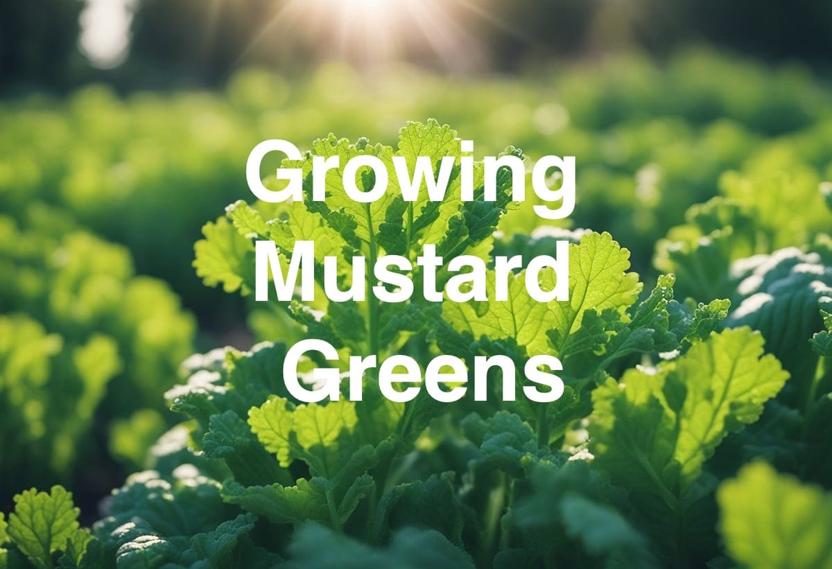 How to Grow Mustard Greens
